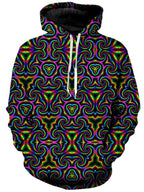 Kaleidoscope Flow Unisex Hoodie Psychedelic Pourhouse Epic Hoodie