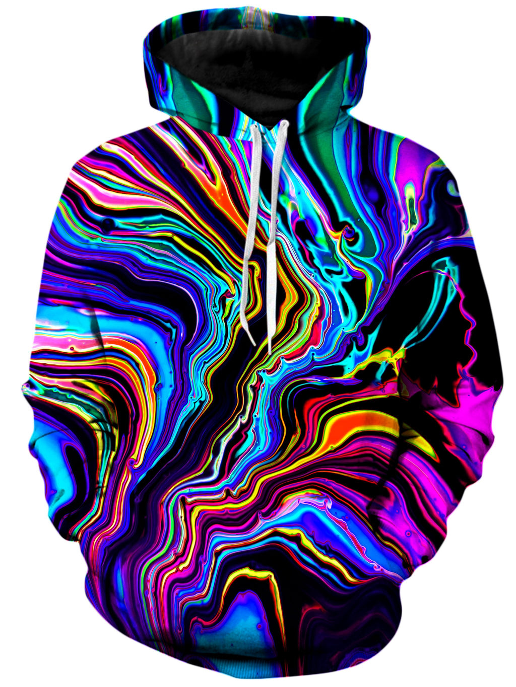 Neon Rift Unisex Hoodie