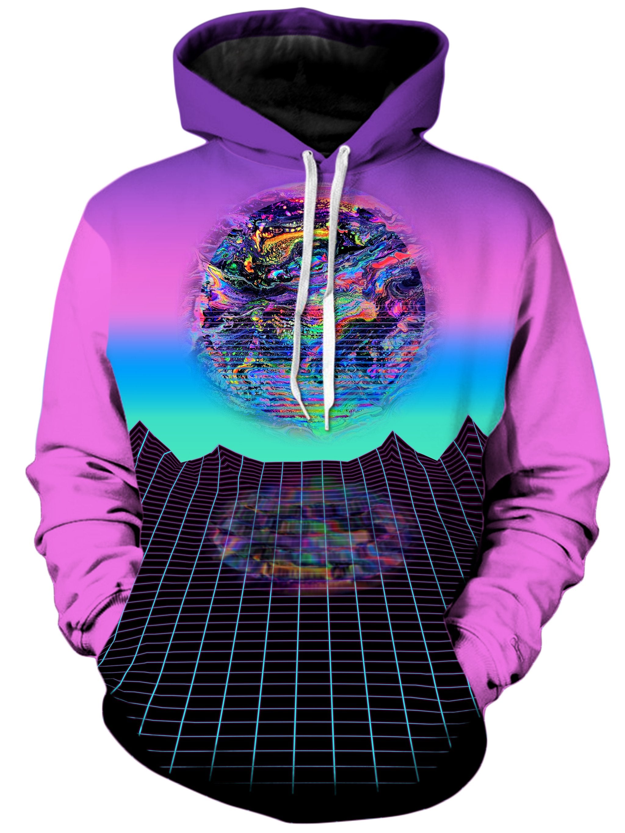Psychedelic Outrun Unisex Hoodie