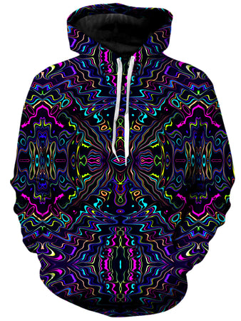 Psychedelic Pourhouse - Wonky Vision Unisex Hoodie