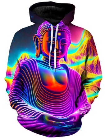 Psychedelic Pourhouse - Neon Budha Unisex Hoodie