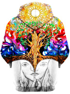 Unzipped Self Portrait Unisex Hoodie Rachel Rosenkoetter Epic Hoodie