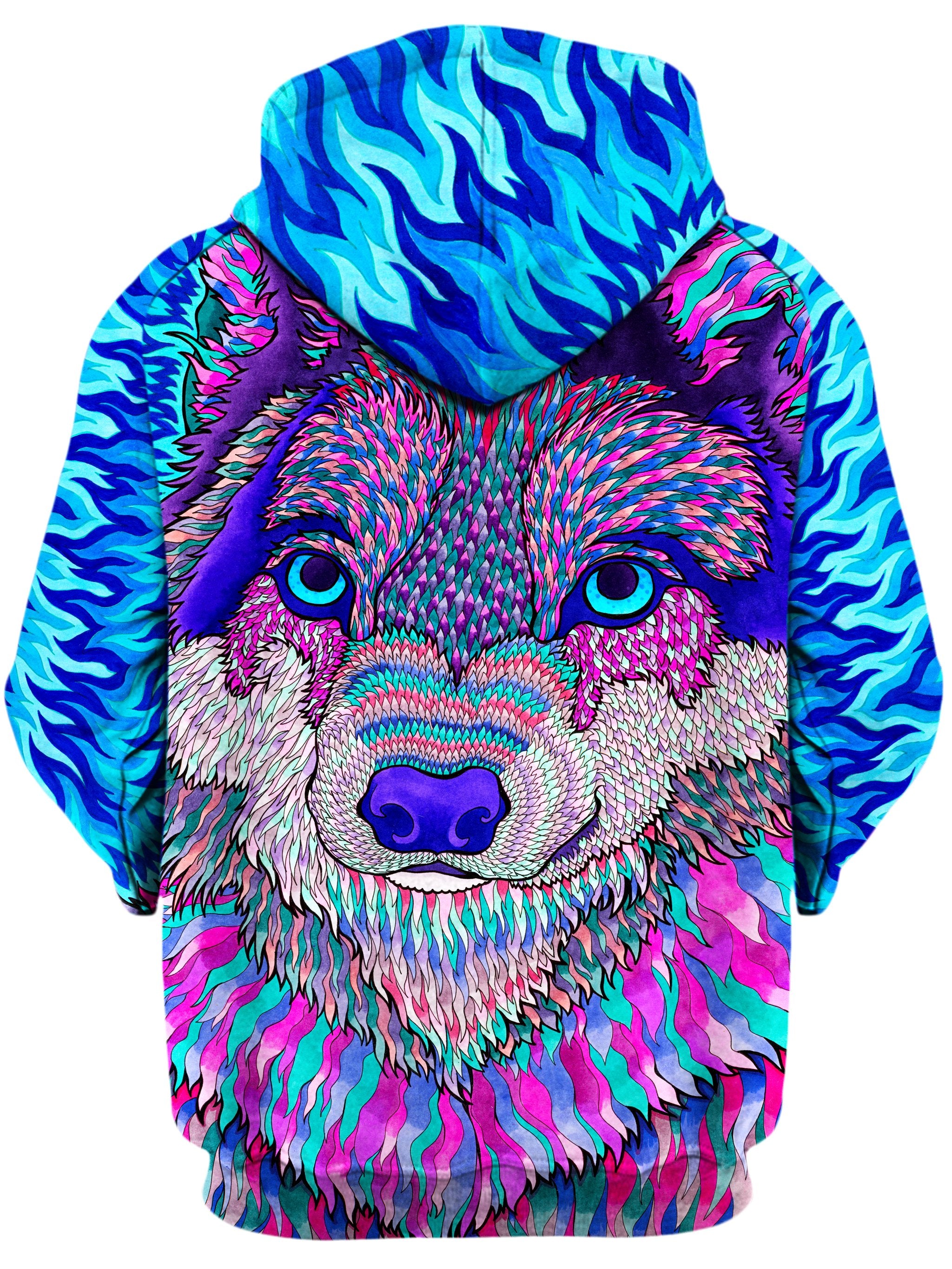Wolfadelic III Unisex Zip-Up Hoodie, Rachel Rosenkoetter, T6 - Epic Hoodie