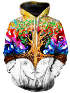 Unzipped Self Portrait Unisex Hoodie Rachel Rosenkoetter Epic Hoodie