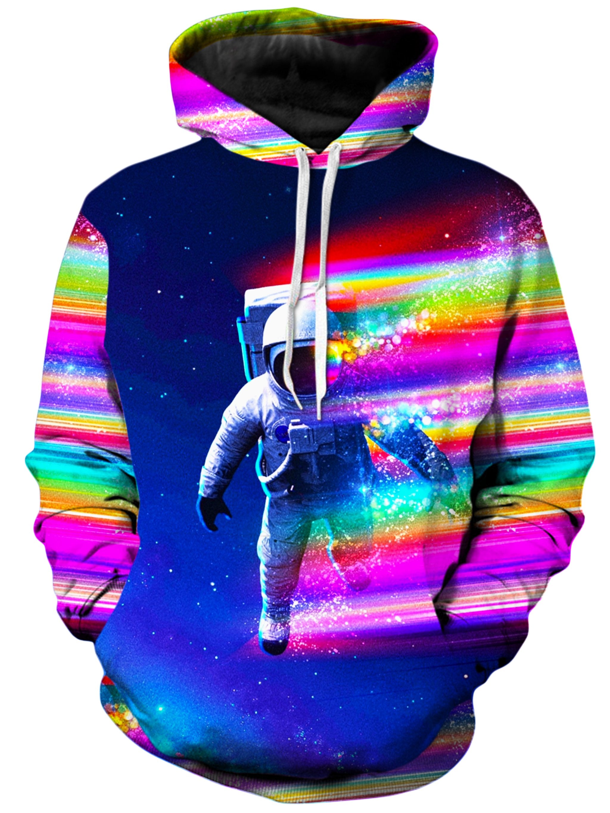 Rainbow Glow Unisex Hoodie, Think Lumi, T6 - Epic Hoodie