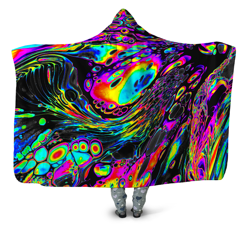 Noctum X Truth - Rainbow Magma Hooded Blanket