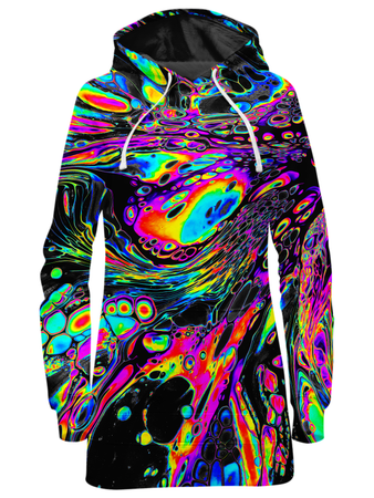 Noctum X Truth - Rainbow Magma Hoodie Dress