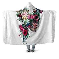 Floral Dorian Hooded Blanket