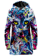 Feline Vision Hoodie Dress Riza Peker Epic Hoodie