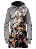 Floral Space Hoodie Dress Riza Peker Epic Hoodie