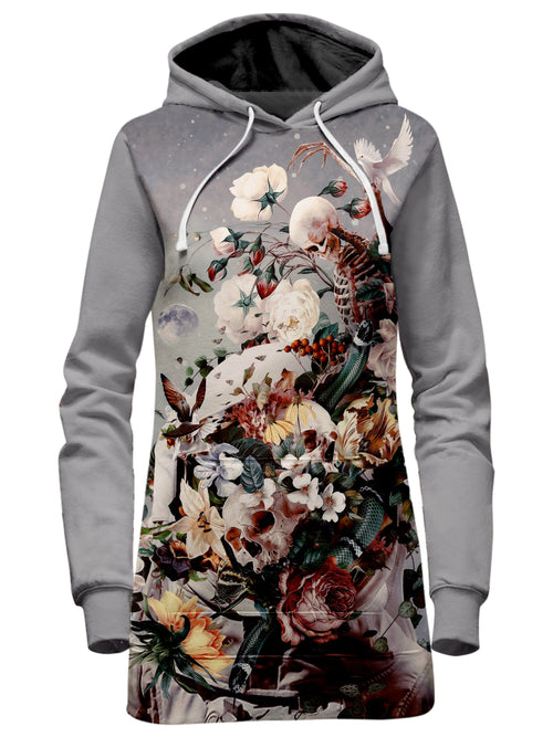 Floral Space Hoodie Dress Riza Peker Epic Hoodie