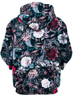 Blue Garden Unisex Zip-Up Hoodie Riza Peker Epic Hoodie
