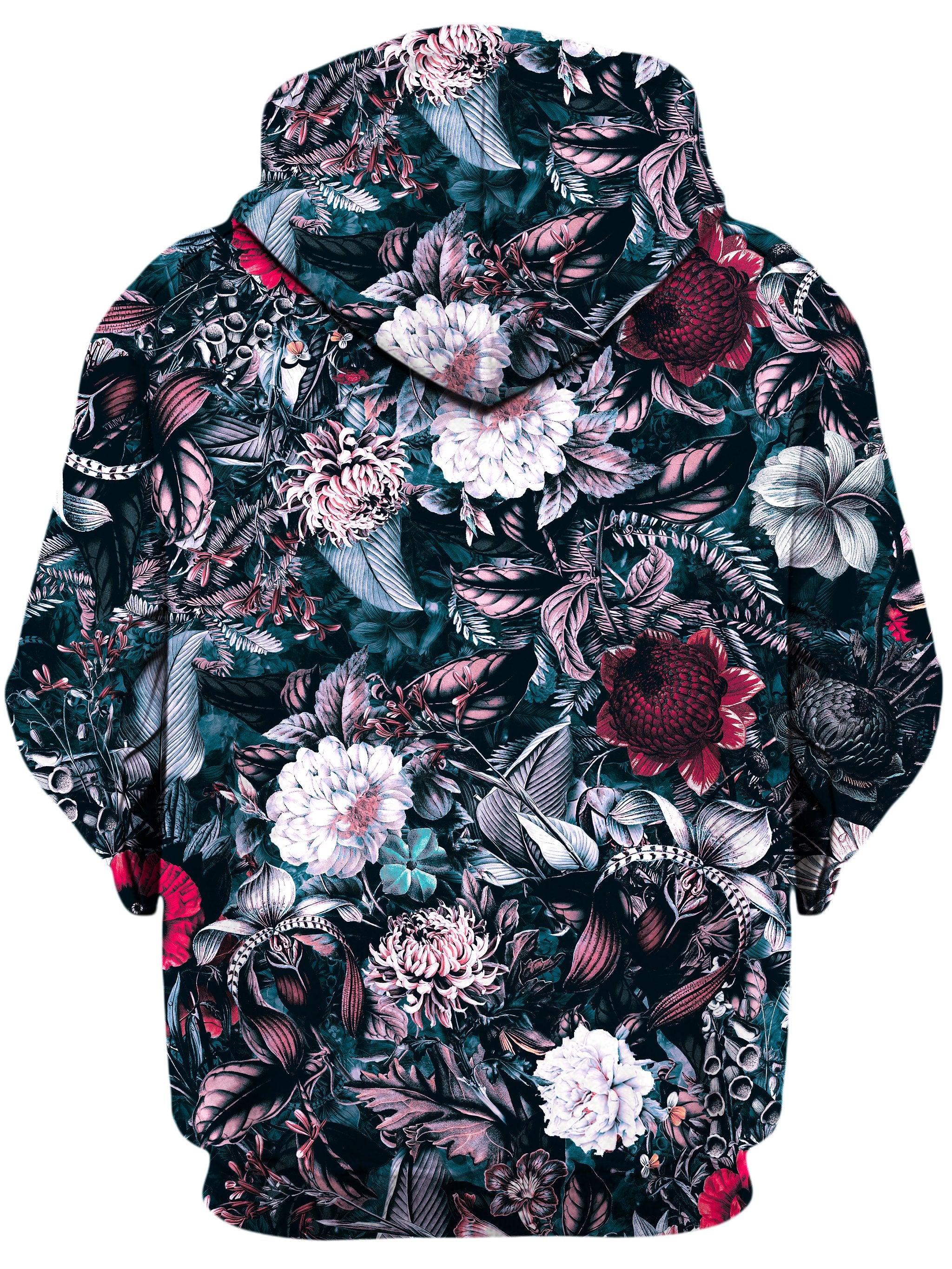 Blue Garden Unisex Zip-Up Hoodie