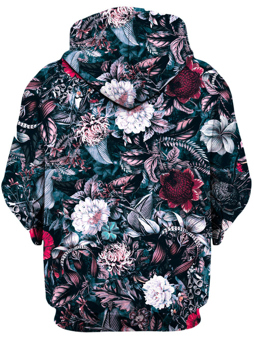 Blue Garden Unisex Zip-Up Hoodie Riza Peker Epic Hoodie