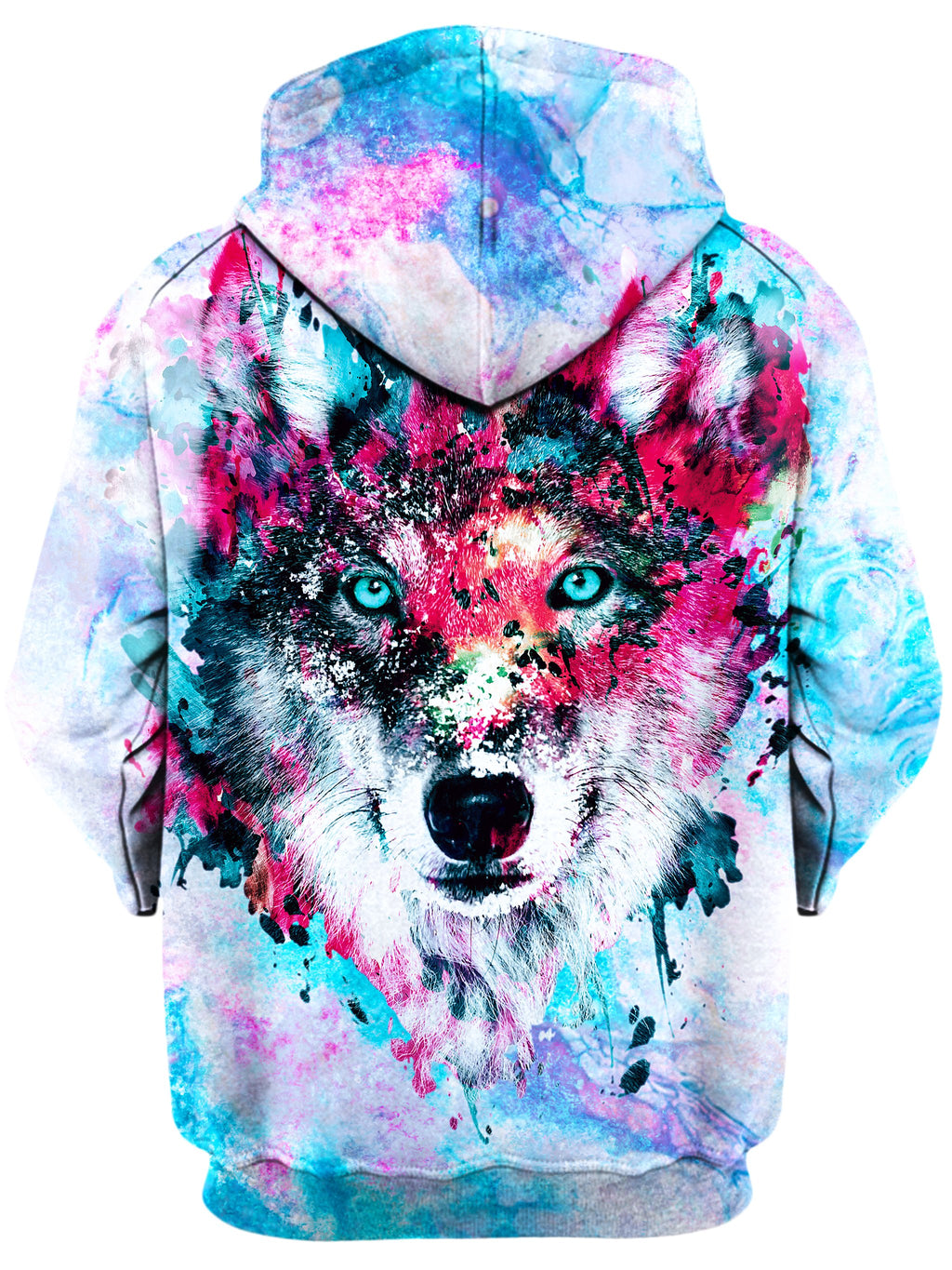Wolf Unisex Zip-Up Hoodie, Riza Peker, T6 - Epic Hoodie