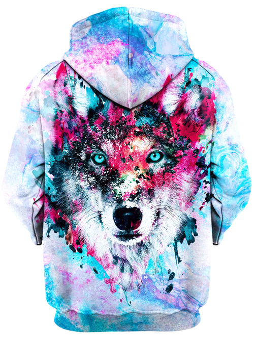 Wolf Unisex Zip-Up Hoodie Riza Peker Epic Hoodie