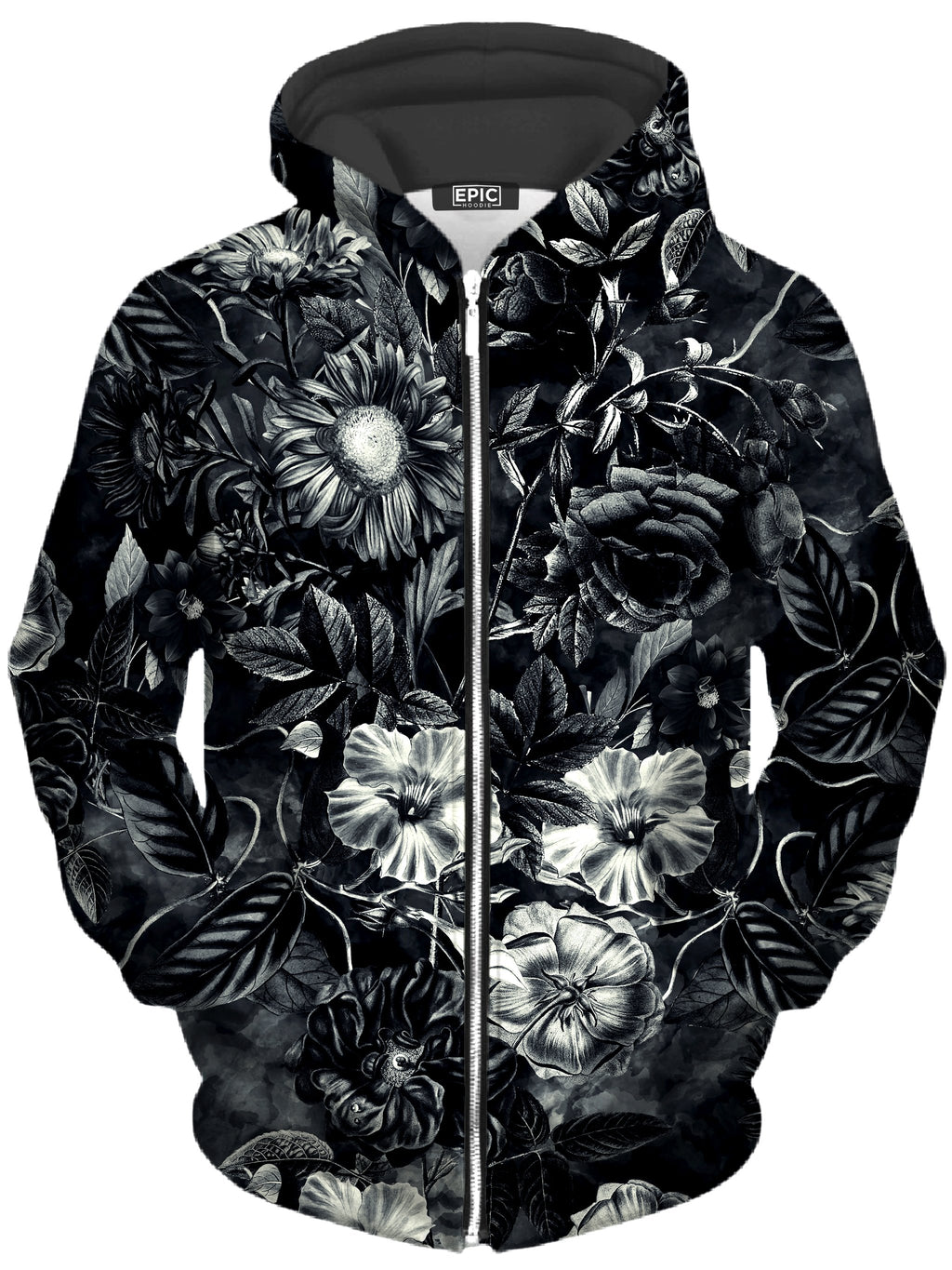Darkness Unisex Zip-Up Hoodie