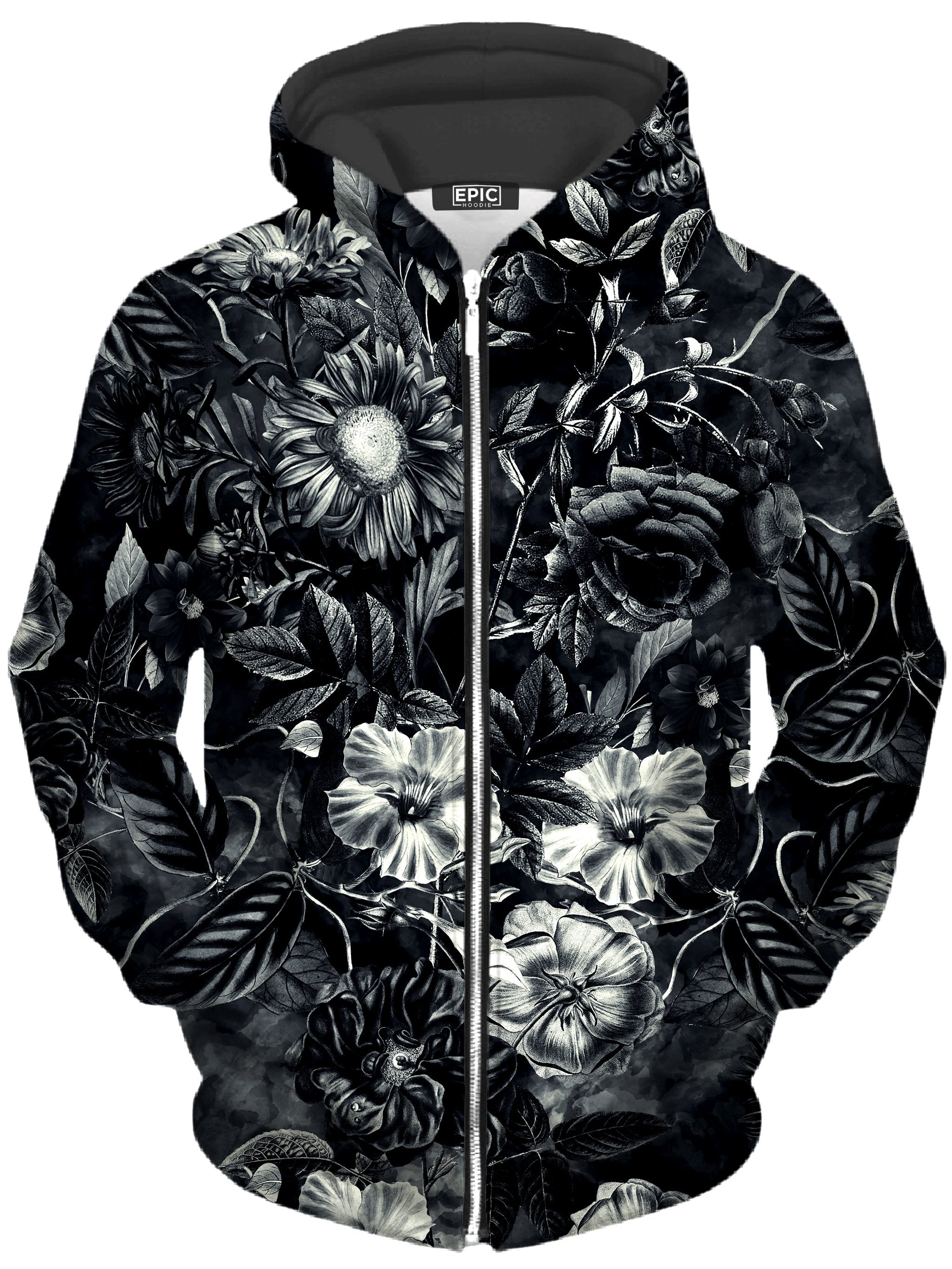 Darkness Unisex Zip-Up Hoodie