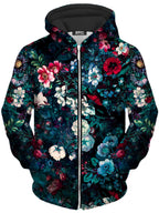 Neon Land Unisex Zip-Up Hoodie Riza Peker Epic Hoodie