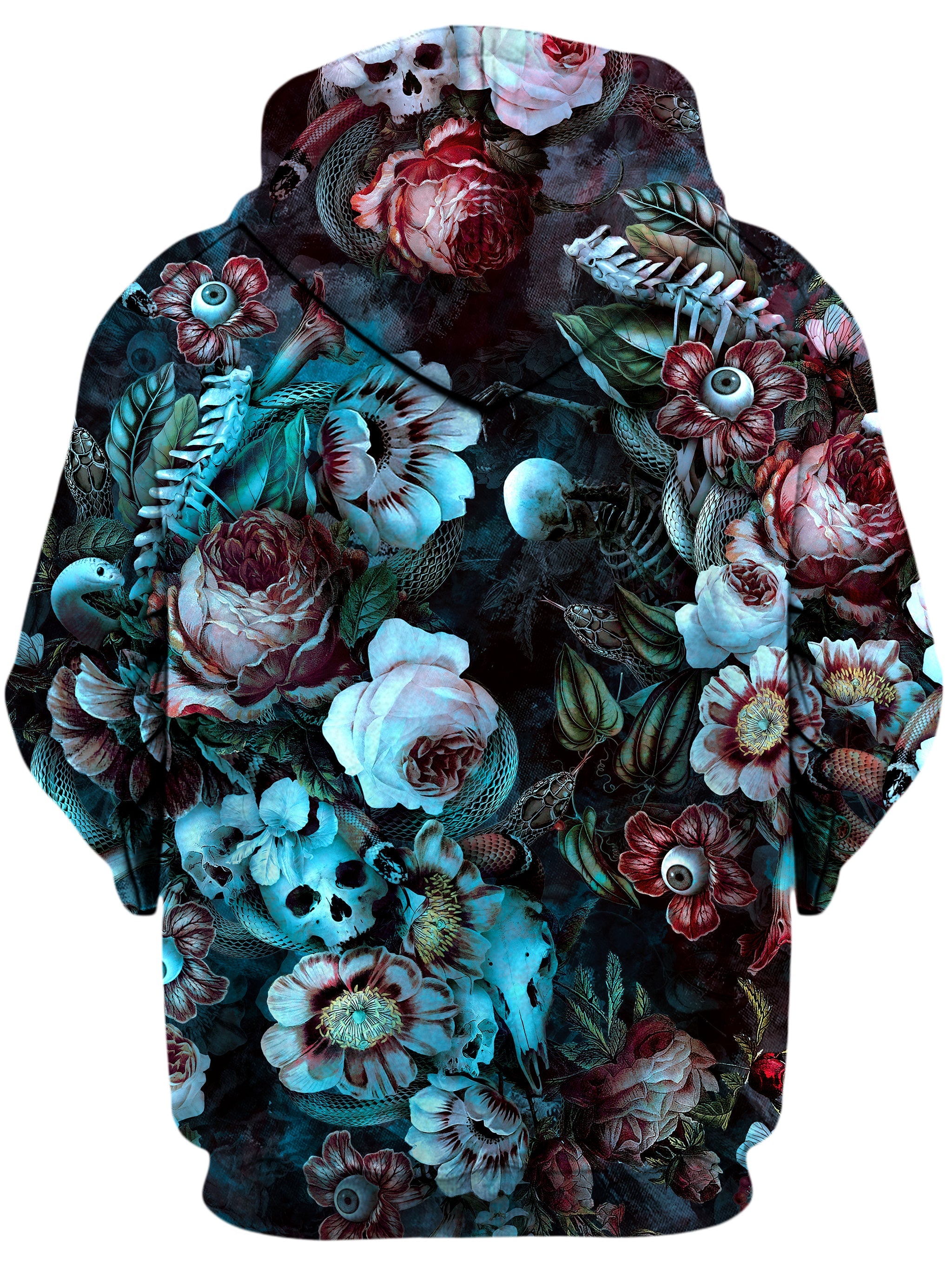 Eyes Of Darkness Unisex Zip-Up Hoodie