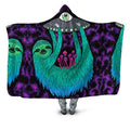 Sloth Abduction Hooded Blanket Set 4 Lyfe Epic Hoodie