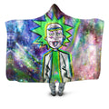 Trippy Rick Hooded Blanket Set 4 Lyfe Epic Hoodie