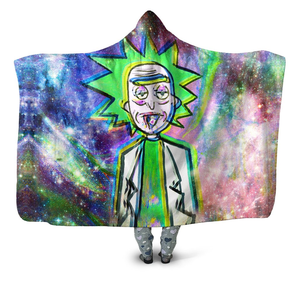 Set 4 Lyfe - Trippy Rick Hooded Blanket