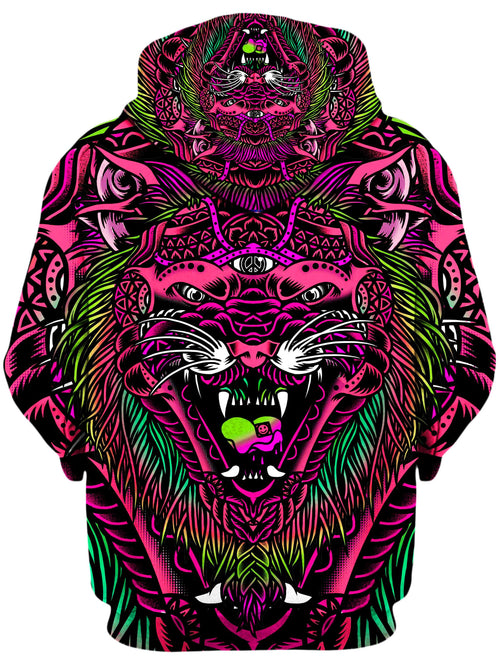Acid Tiger Pink Unisex Hoodie Set 4 Lyfe Epic Hoodie