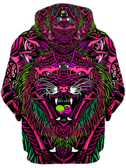 Acid Tiger Pink Unisex Hoodie, Set 4 Lyfe, T6 - Epic Hoodie