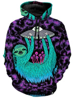 Sloth Abduction Unisex Hoodie Set 4 Lyfe Epic Hoodie