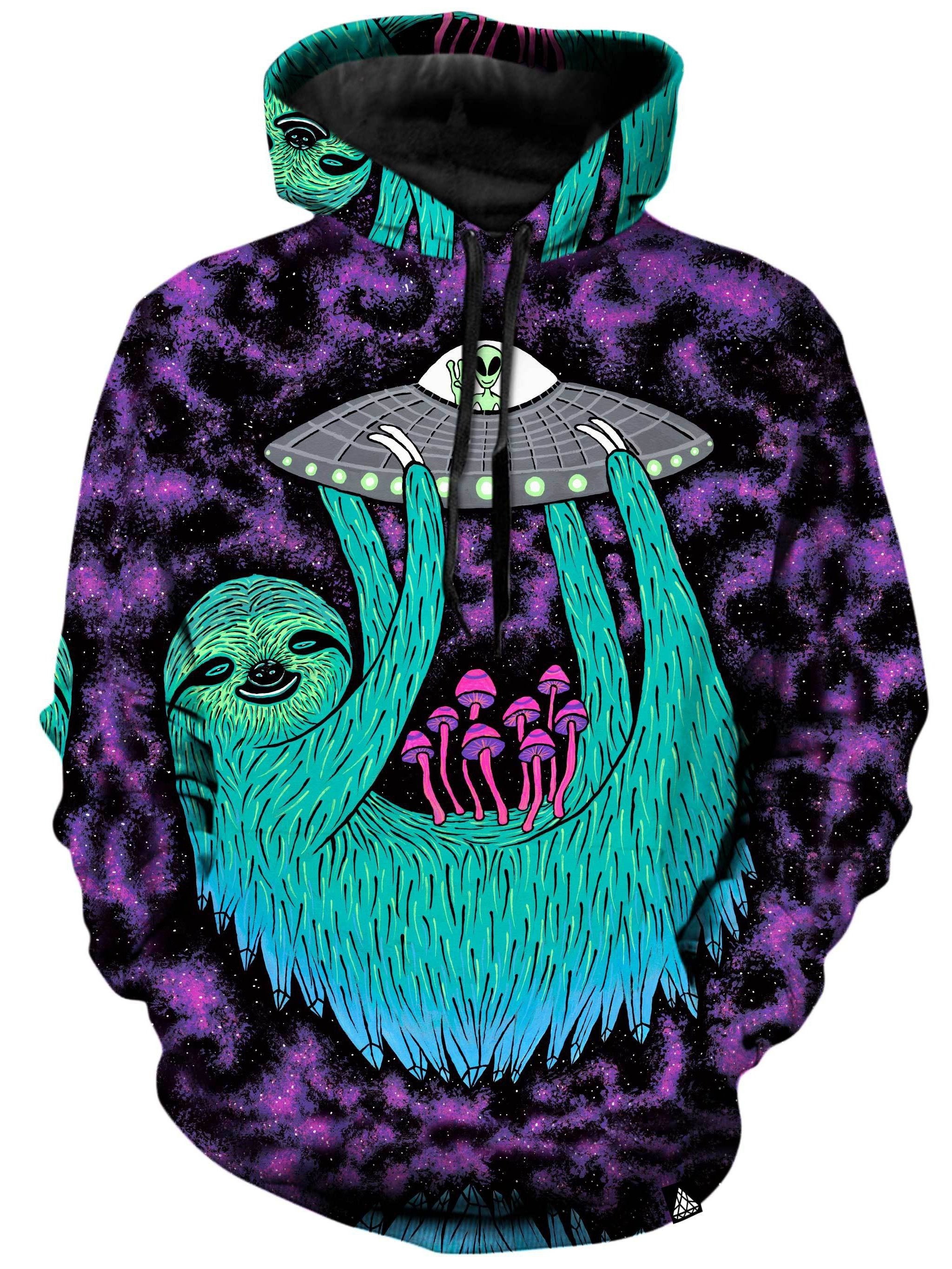 Sloth Abduction Unisex Hoodie, Set 4 Lyfe, T6 - Epic Hoodie