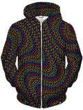 Dope Strange 1995 Unisex Zip-Up Hoodie Set 4 Lyfe Epic Hoodie