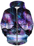 Dusk Unisex Zip-Up Hoodie Set 4 Lyfe Epic Hoodie
