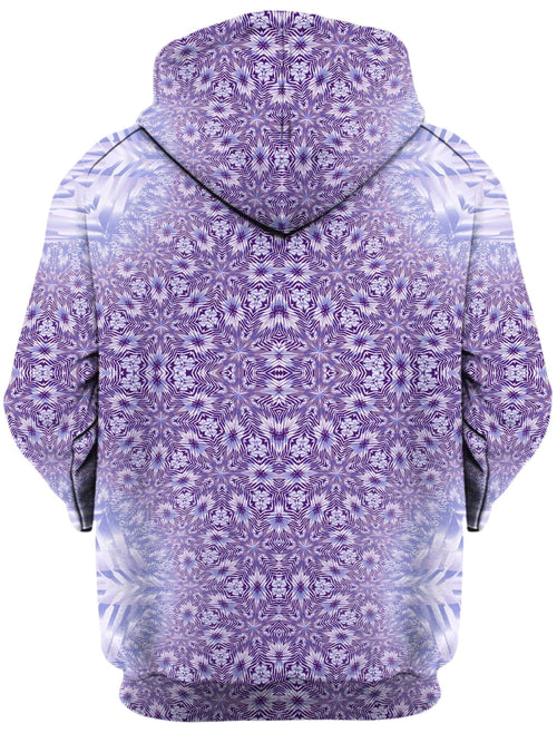 Lavender Starseed Portal Unisex Zip-Up Hoodie Set 4 Lyfe Epic Hoodie