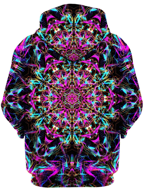 Neon Mandala Unisex Hoodie Set 4 Lyfe Epic Hoodie