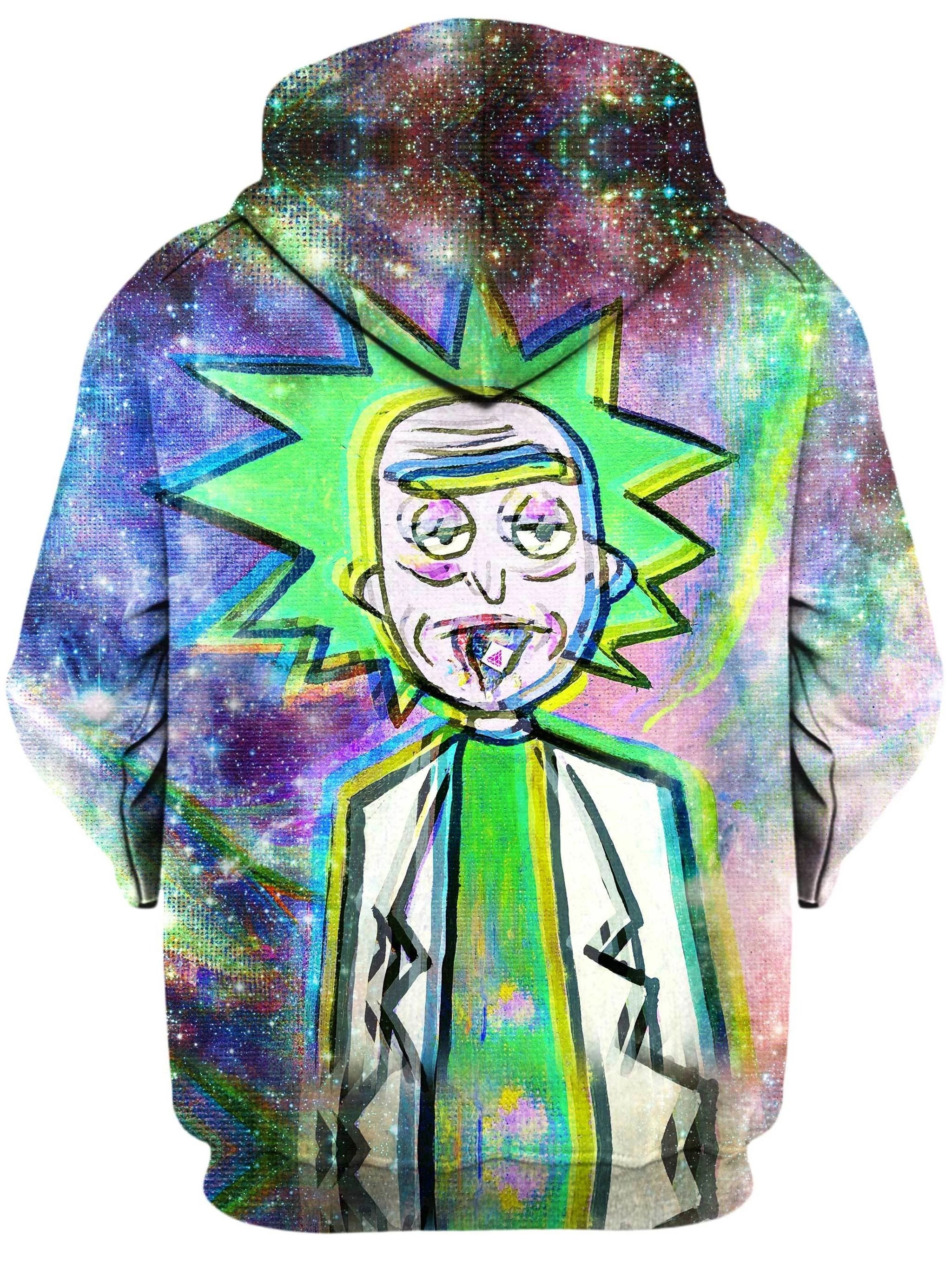 Trippy Rick Unisex Zip-Up Hoodie Set 4 Lyfe Epic Hoodie