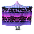 Paradise Palm Trees Hooded Blanket Sartoris Art Epic Hoodie