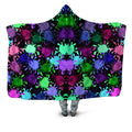 Tripadelic Splatter Hooded Blanket Sartoris Art Epic Hoodie