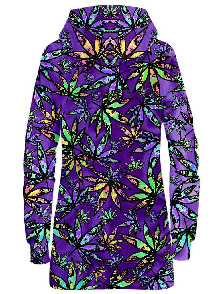 Cannabis Cascade Hoodie Dress