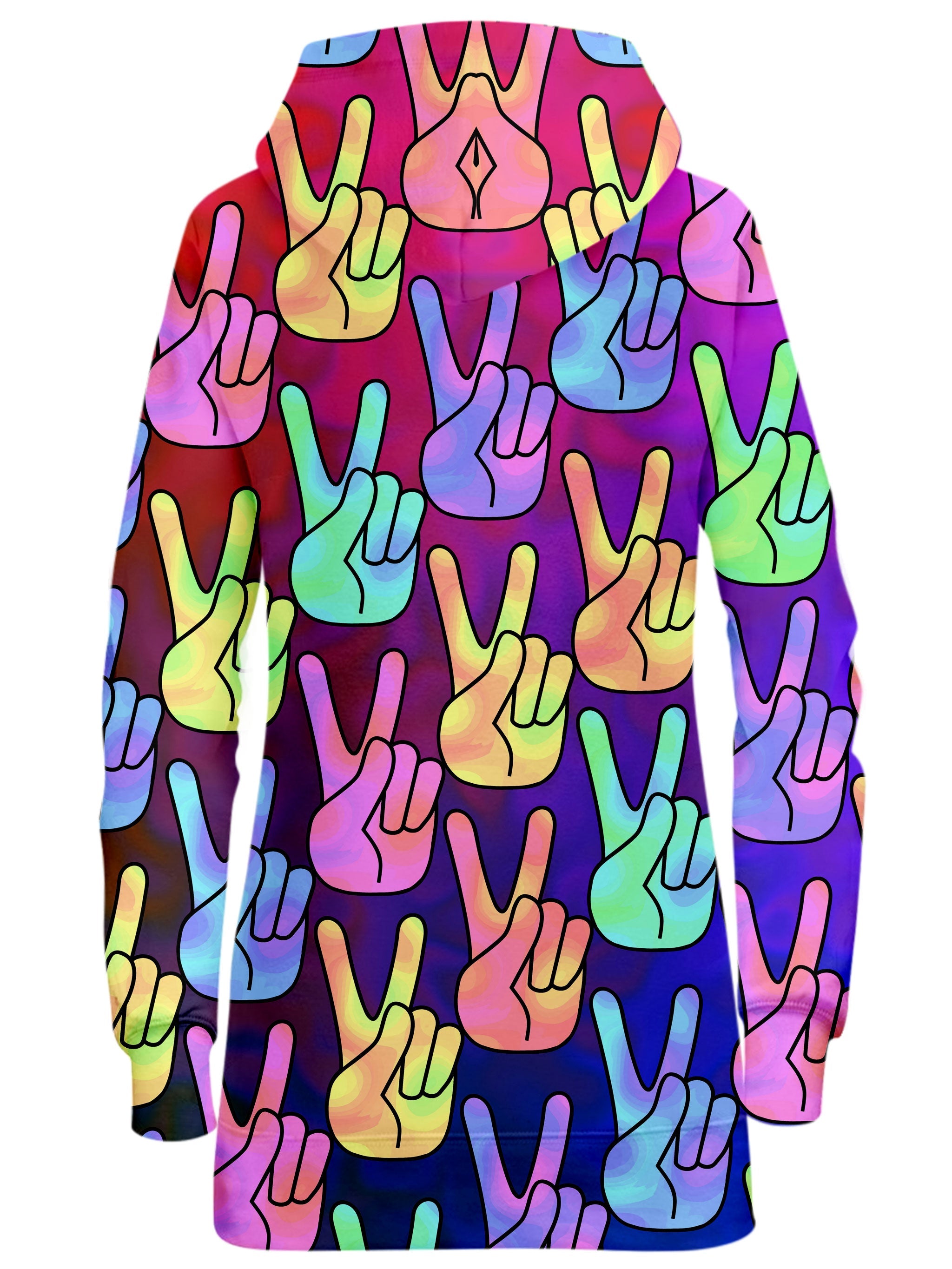 Hippy Trippy Hoodie Dress