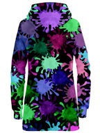 Tripadelic Splatter Hoodie Dress Sartoris Art Epic Hoodie