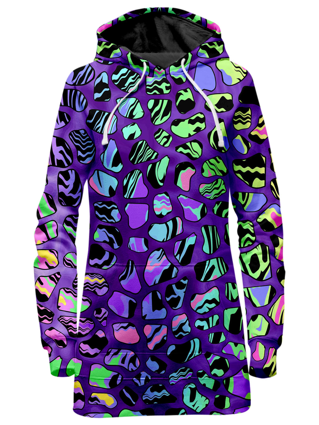 Giraffe Spots Hoodie Dress Sartoris Art Epic Hoodie