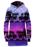 Paradise Palm Trees Hoodie Dress Sartoris Art Epic Hoodie