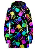 Rave Hands Hoodie Dress Sartoris Art Epic Hoodie