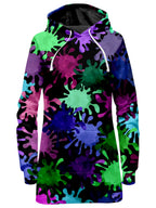 Tripadelic Splatter Hoodie Dress Sartoris Art Epic Hoodie