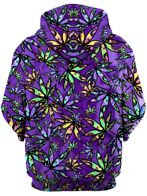 Cannabis Cascade Unisex Zip-Up Hoodie Sartoris Art Epic Hoodie