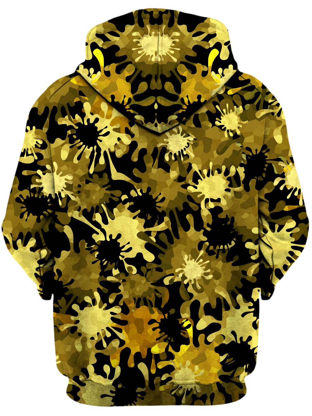 Gold Splatter Unisex Hoodie Sartoris Art Epic Hoodie
