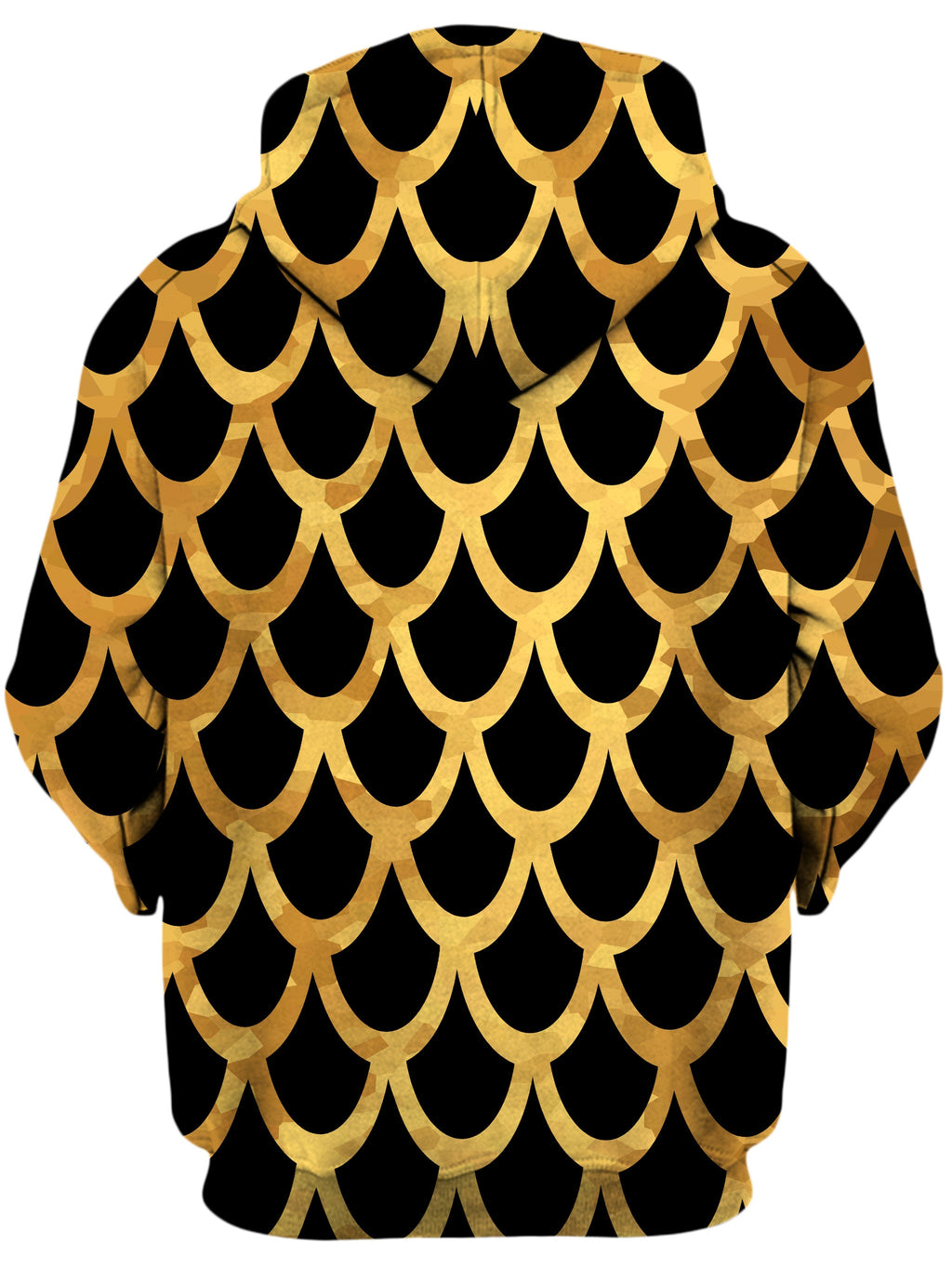 Mermaid Scales Gold Unisex Hoodie Sartoris Art Epic Hoodie