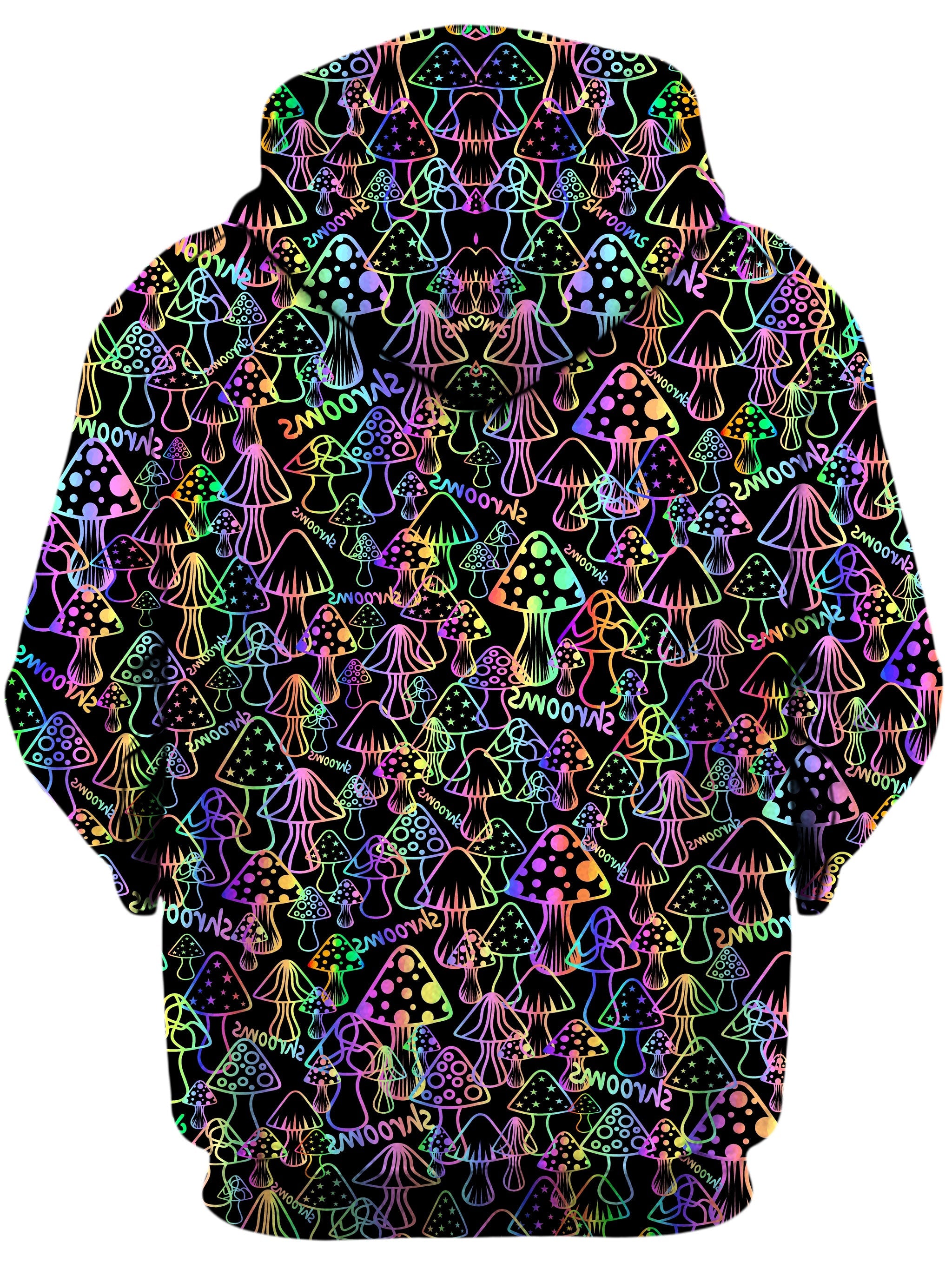 Psychedelic Shrooms Unisex Zip-Up Hoodie