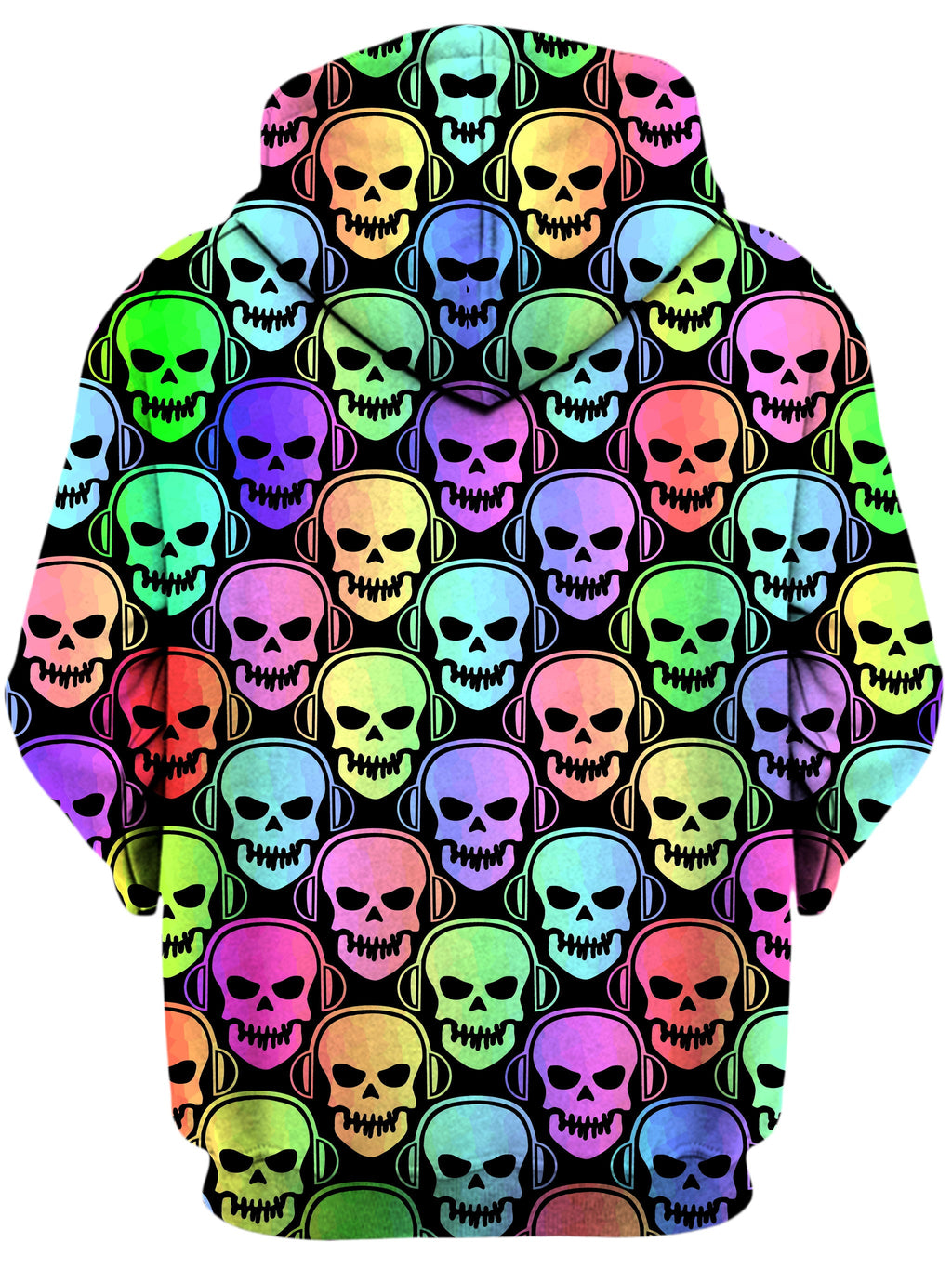 Skull Deejays Unisex Hoodie Sartoris Art Epic Hoodie